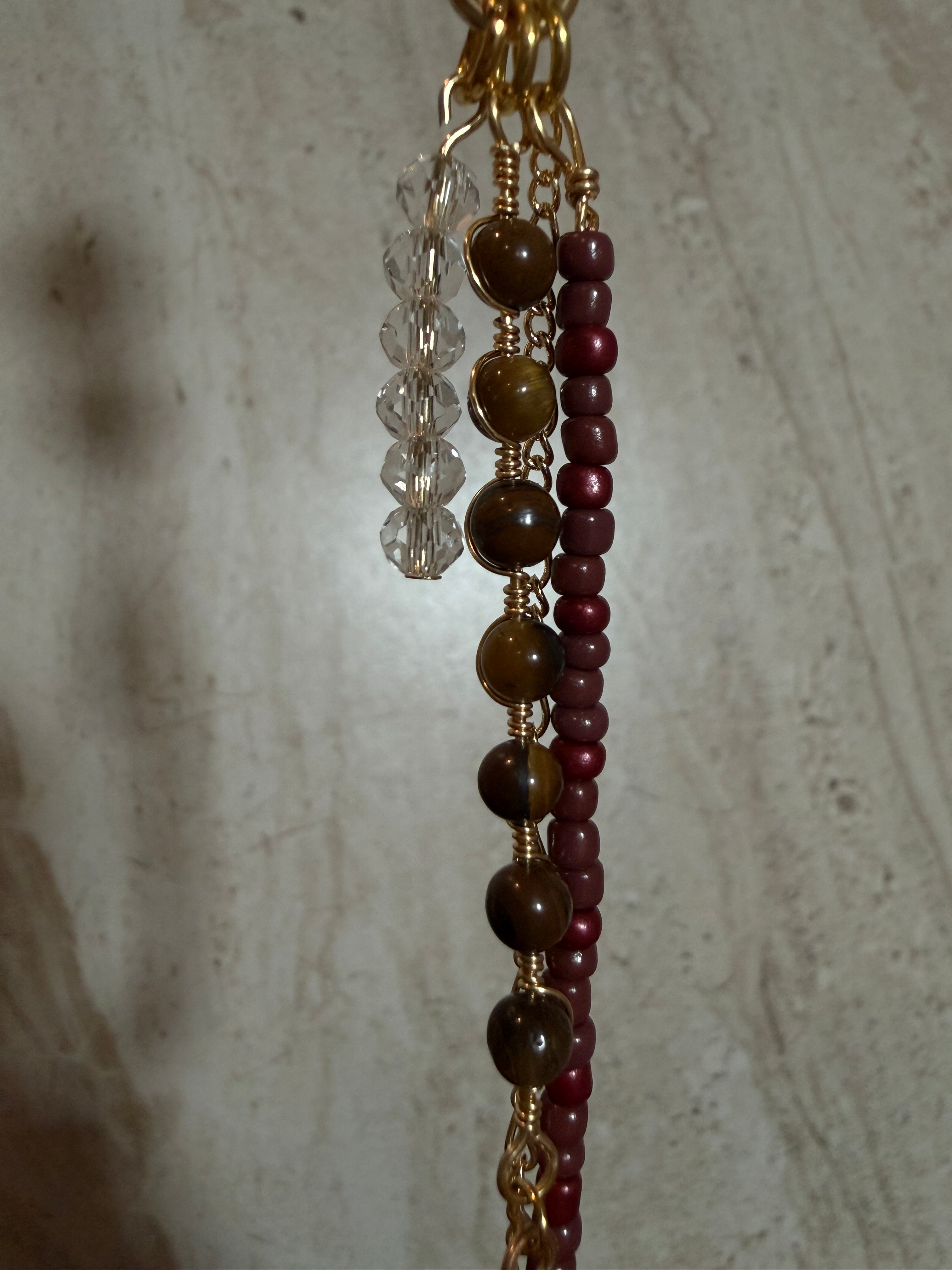 Aurelia Diffuser with Tiger's Eye Wrap